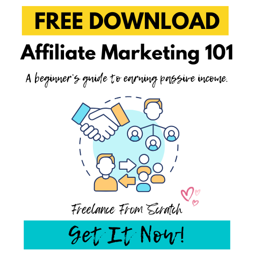 a poster of a free download marketing